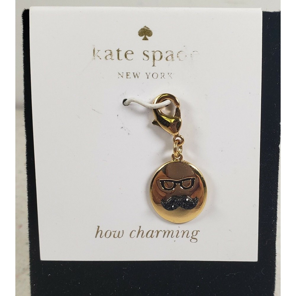 Kate Spade How Charming Glasses And Mustache Charm Bracelet